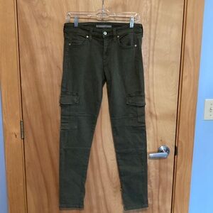 Vince Olive Green Cargo Pants
